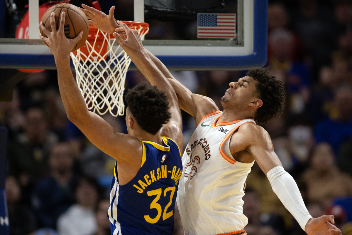 Dom Barlow Trayce Jackson-Davis Warriors